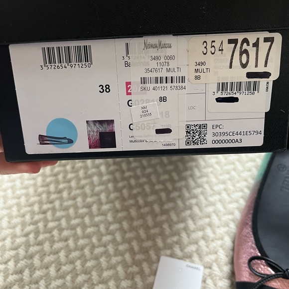Chanel metiers d'art multi color rainbow ballet flat - Picture 5 of 7